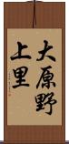 大原野上里 Scroll