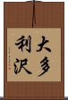 大多利沢 Scroll