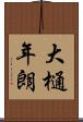 大樋年朗 Scroll