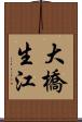 大橋生江 Scroll