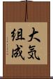 大気組成 Scroll