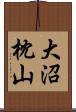大沼枕山 Scroll