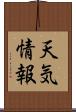 天気情報 Scroll