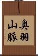 奥羽山脈 Scroll