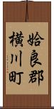 姶良郡横川町 Scroll