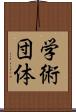 学術団体 Scroll