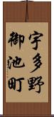 宇多野御池町 Scroll