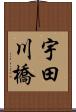 宇田川橋 Scroll