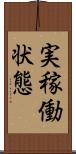 実稼働状態 Scroll