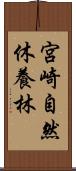 宮崎自然休養林 Scroll