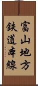 富山地方鉄道本線 Scroll