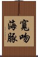 寬吻海豚 Scroll