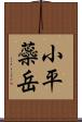 小平蘂岳 Scroll