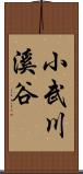 小武川溪谷 Scroll