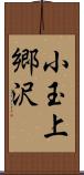 小玉上郷沢 Scroll