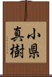 小県真樹 Scroll