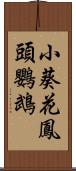 小葵花鳳頭鸚鵡 Scroll