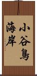 小谷鳥海岸 Scroll