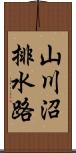 山川沼排水路 Scroll