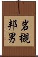岩槻邦男 Scroll