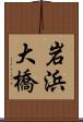 岩浜大橋 Scroll