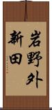 岩野外新田 Scroll