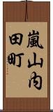 嵐山内田町 Scroll