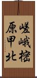 嵯峨樒原甲北 Scroll