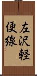 左沢軽便線 Scroll
