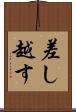 差し越す Scroll
