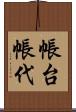 帳台 Scroll