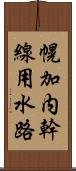 幌加内幹線用水路 Scroll