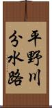 平野川分水路 Scroll