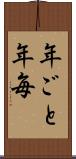 年ごと Scroll