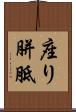 座り胼胝 Scroll