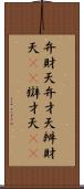 弁財天 Scroll