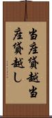 当座貸越 Scroll