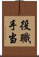 役職手当 Scroll