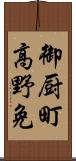 御厨町高野免 Scroll