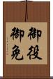 御役御免 Scroll