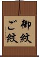 御紋 Scroll