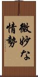 微妙な情勢 Scroll