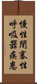 慢性閉塞性呼吸器疾患 Scroll