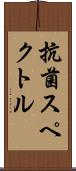抗菌スペクトル Scroll