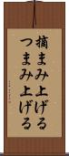 摘まみ上げる Scroll