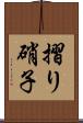 摺り硝子 Scroll