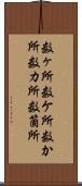 数ヶ所 Scroll