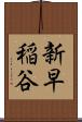 新早稲谷 Scroll