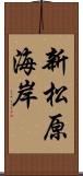 新松原海岸 Scroll