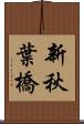新秋葉橋 Scroll